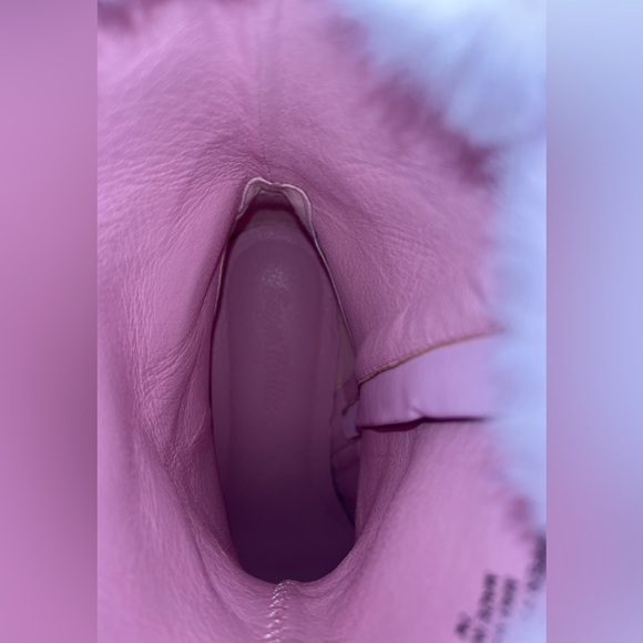 SUGAR THRILLZ Snuggle Wonderland Pink Platform Boots - Picture 6 of 14